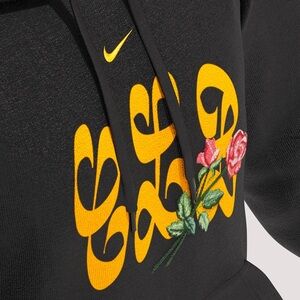 Certified Lover Boy CLB Medium hoodie/ embroidered roses unisex NEW WITH TAGS